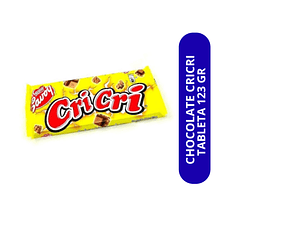 CHOCOLATE CRICRI 123 GR