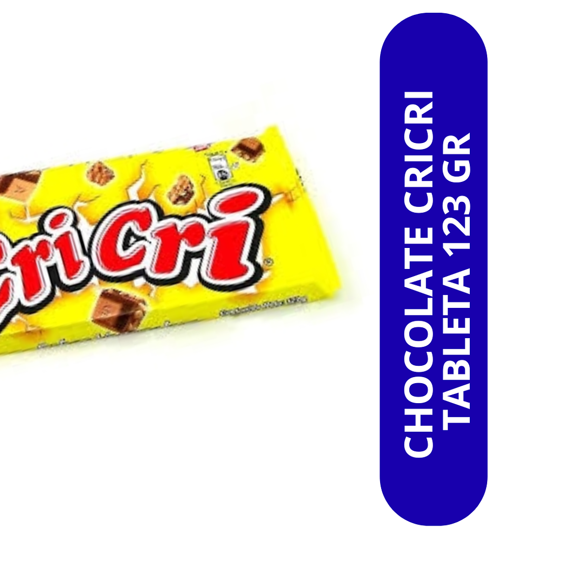 CHOCOLATE CRICRI 123 GR 1