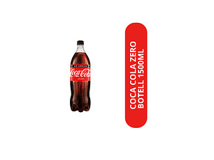 COCA COLA ZERO 1,5 LITROS