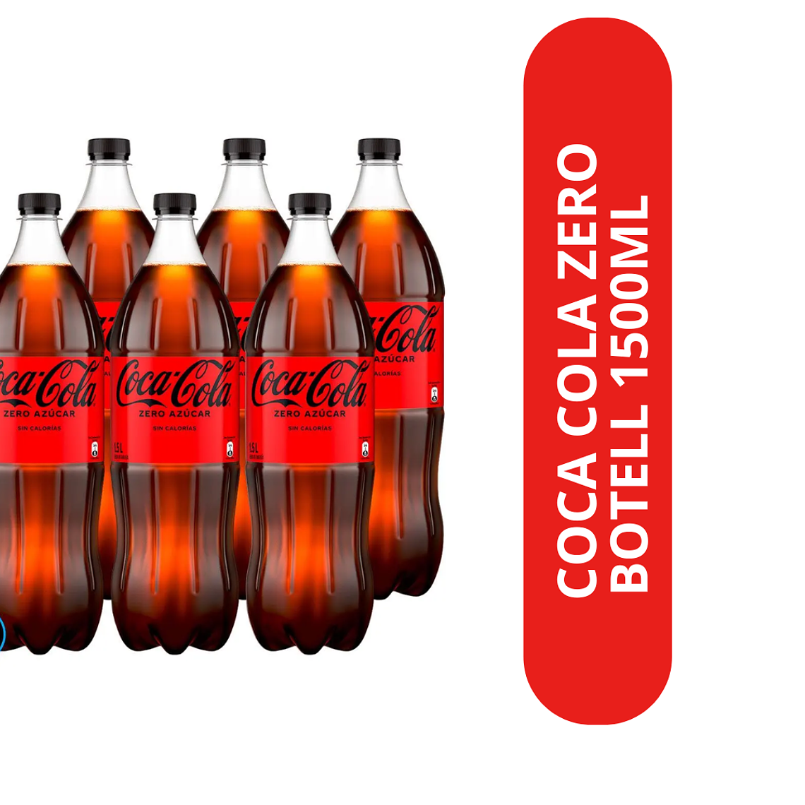 COCA COLA ZERO 1,5 LITROS 2