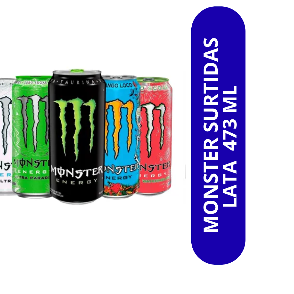 BEBIDA ENERGETICA MONSTER  DISPLAY 6 UND  1