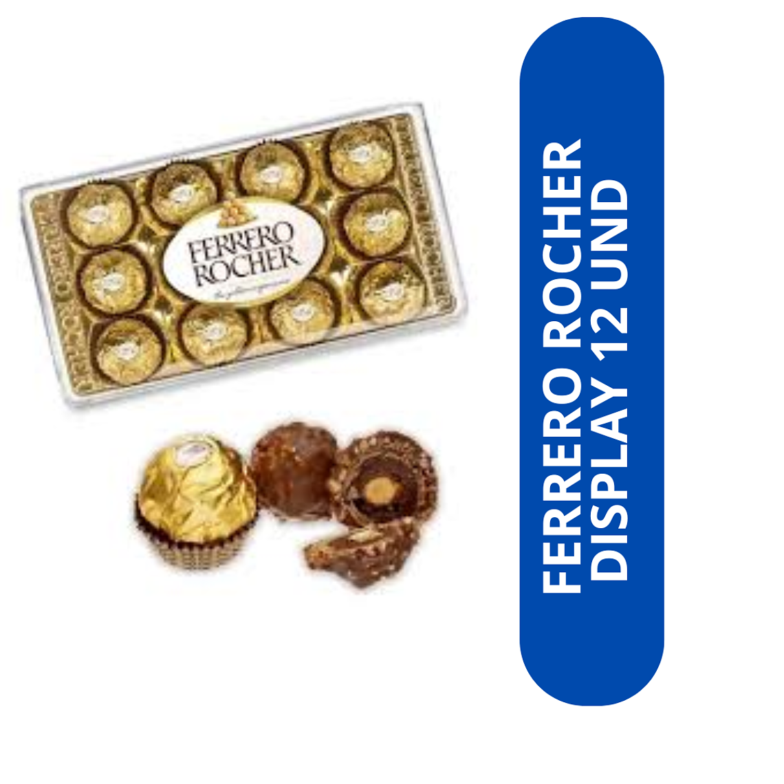 FERRERO ROCHER CAJA 12 UNIDADES  1