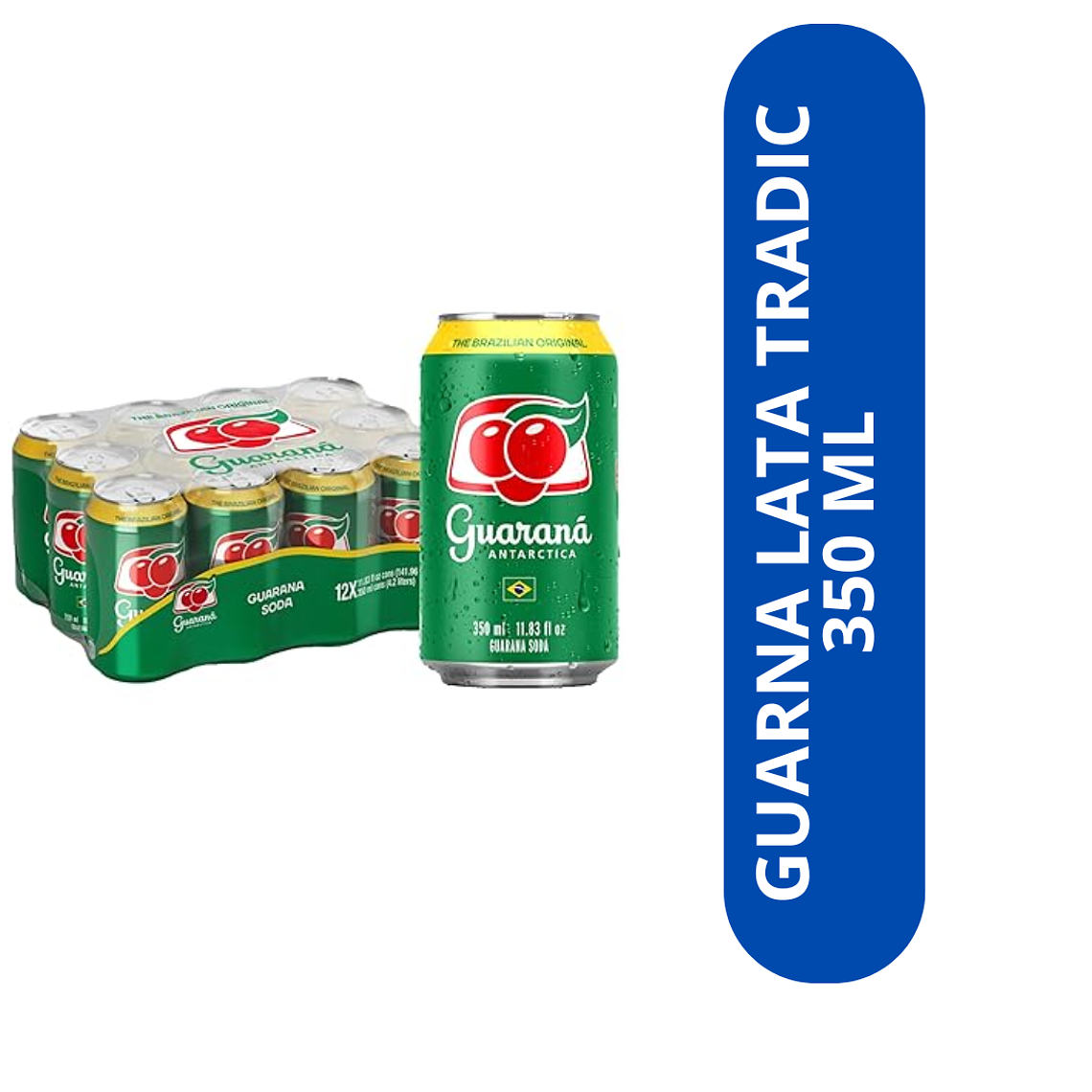 BEBIDA GUARANA LATA 350ML 1