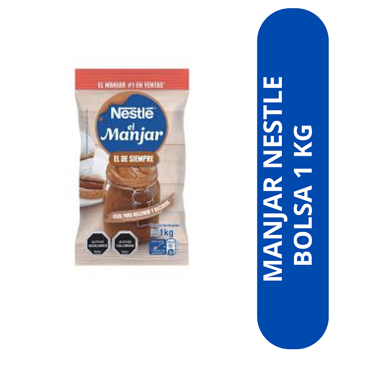 BOLSA DE MANJAR NESTLE 1 KG  1