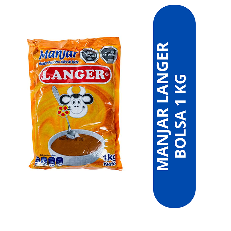 MANJAR LANGER BOLSA 1 KG  1