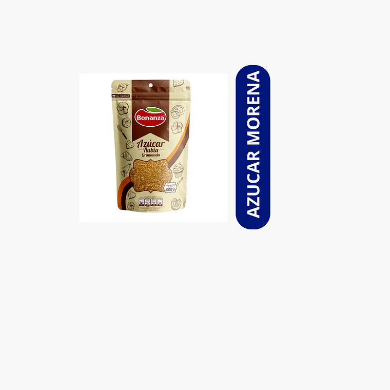 AZUCAR MORENA BONANZA 500GR  1