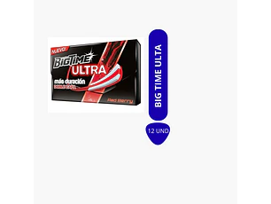 CHICLES BIG TIME ULTRA RED BERRY
