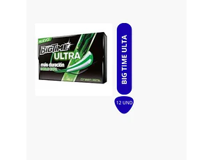 CHICLES BIG TIME ULTRA GREEN