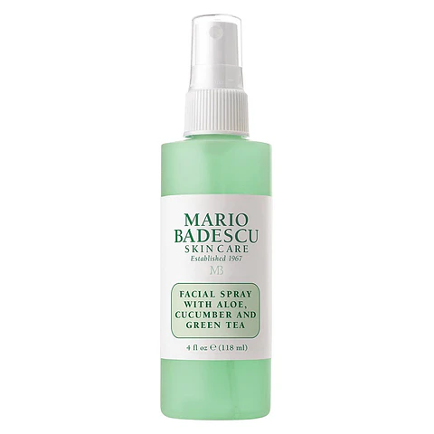 Bruma Facial com Aloé Vera, Pepino e Té Verde 118 Ml
