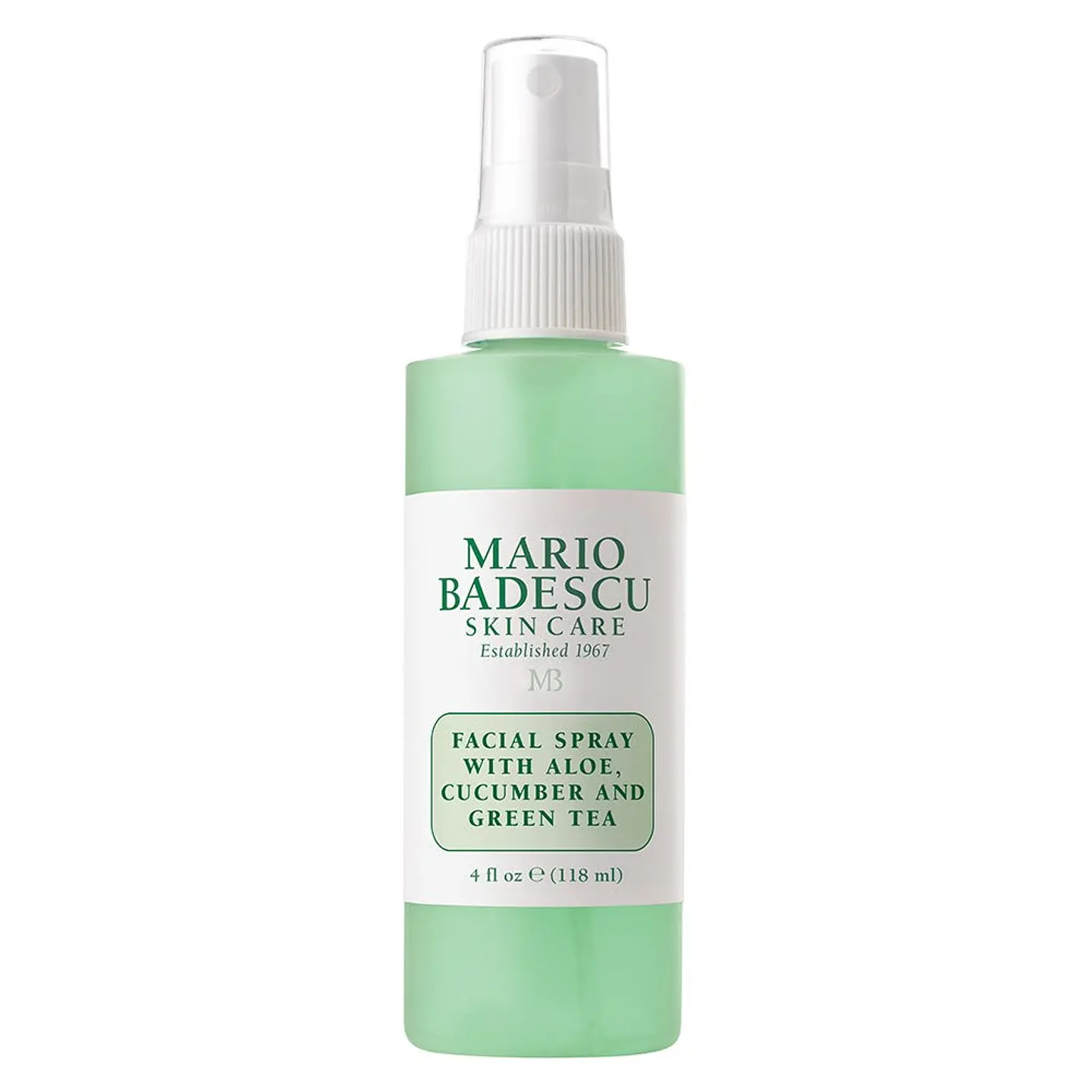 Bruma Facial con Aloe Vera, Pepino y Té Verde 118 Ml 1