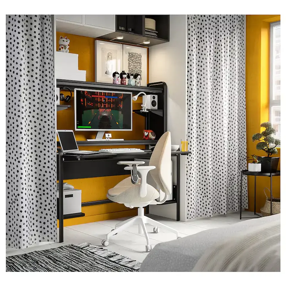 Gamer black desk FREDDE 3