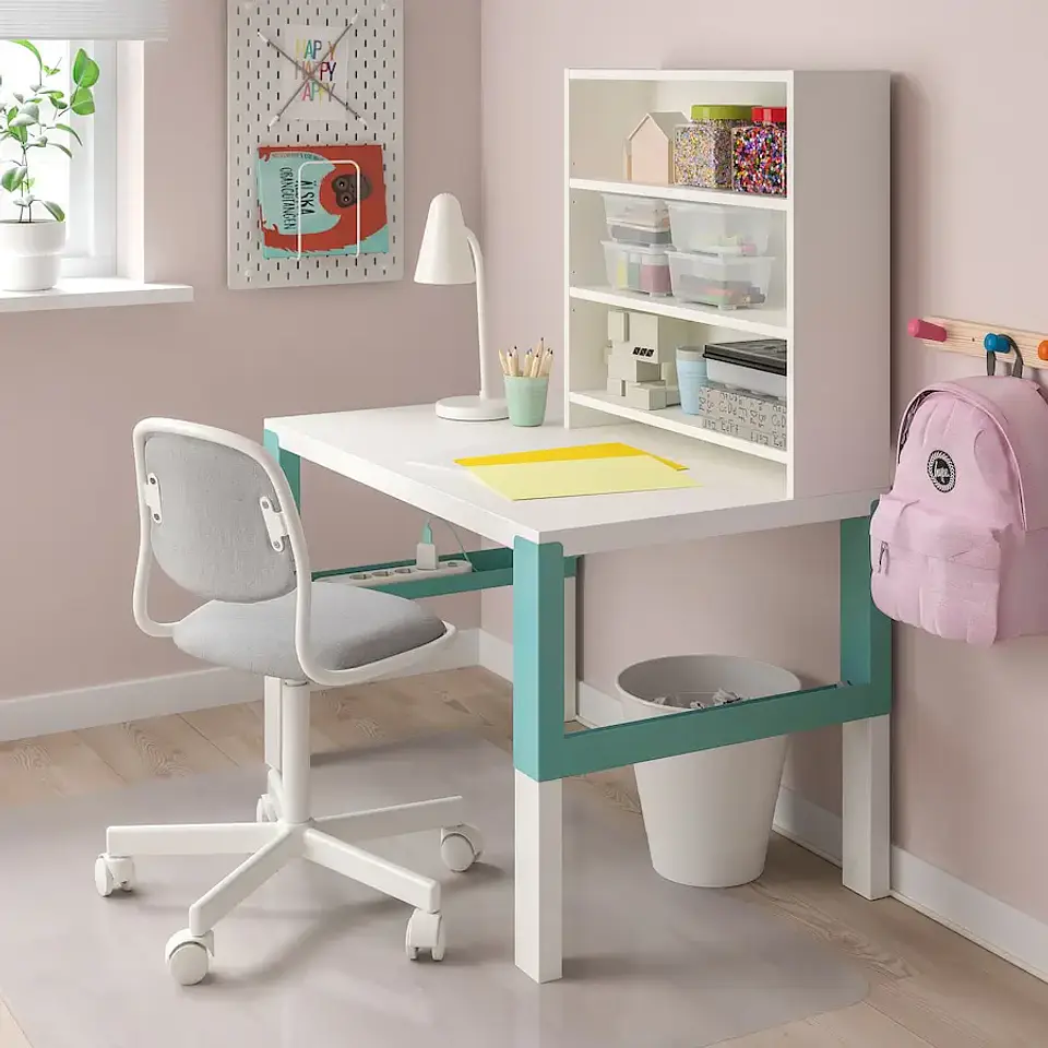 White Desk shelf PÅHL 2