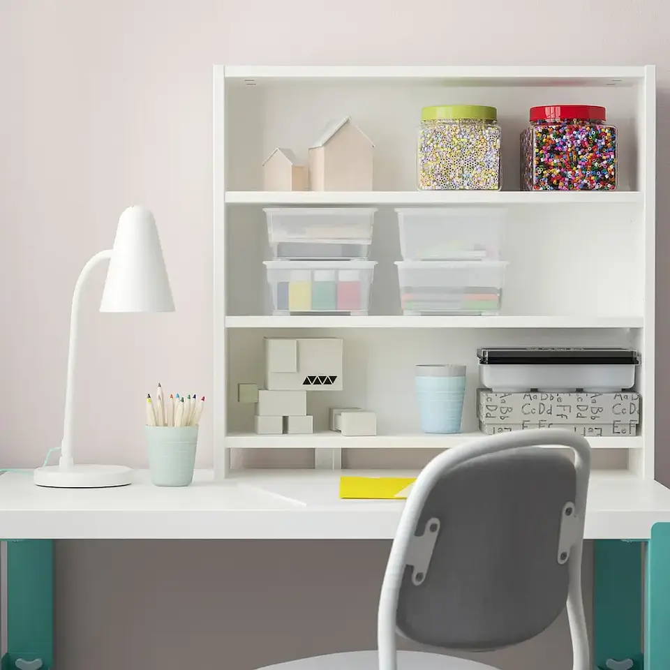 White Desk shelf PÅHL 3