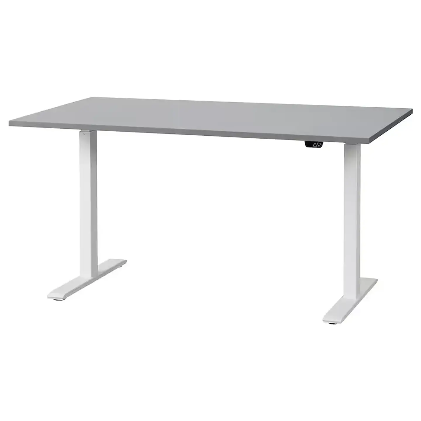 Adjustable desk, gray/white RODULF 4
