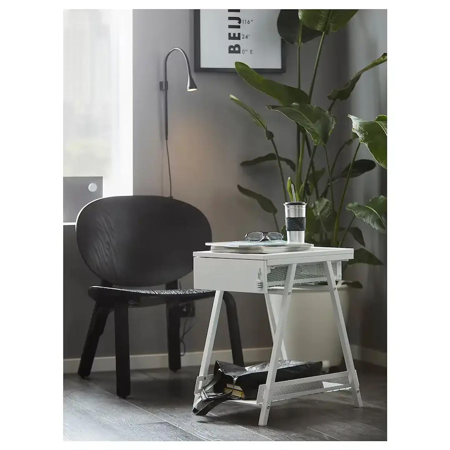 Chest of drawers, white TROTTEN 2