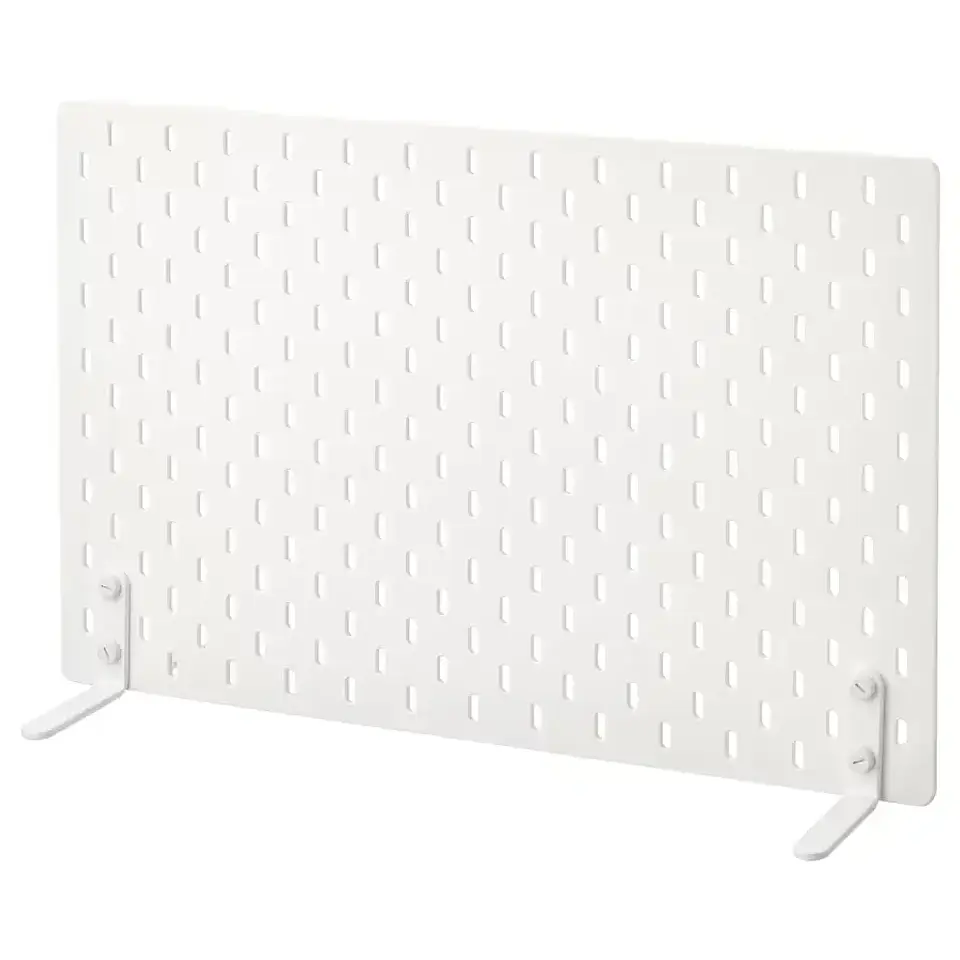 Freestanding pegboard, white SKÅDIS 1