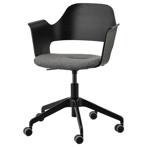 Meeting room chair, dark gray FJÄLLBERGET