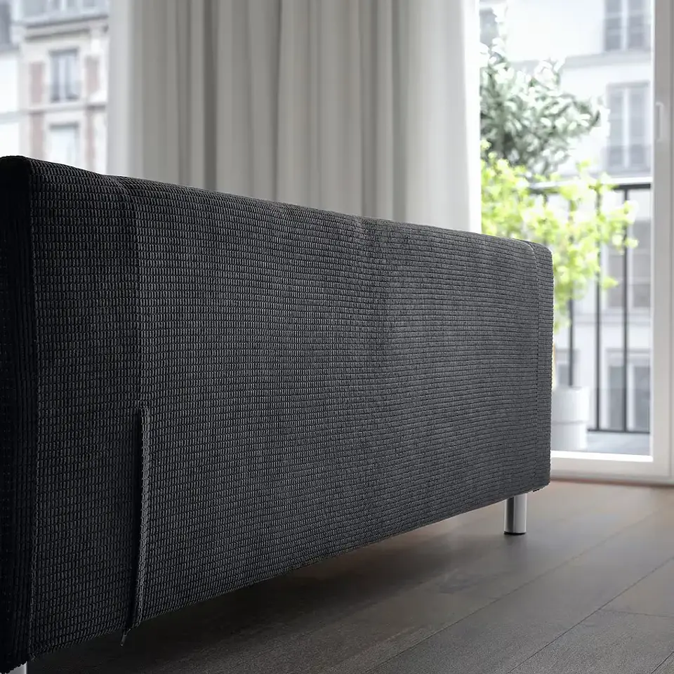 2-seater sofa, Vansbro black KLIPPAN 3
