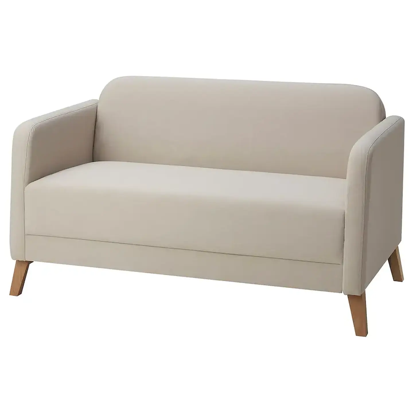 2-seater sofa, Vissle beige LINANÄS 1