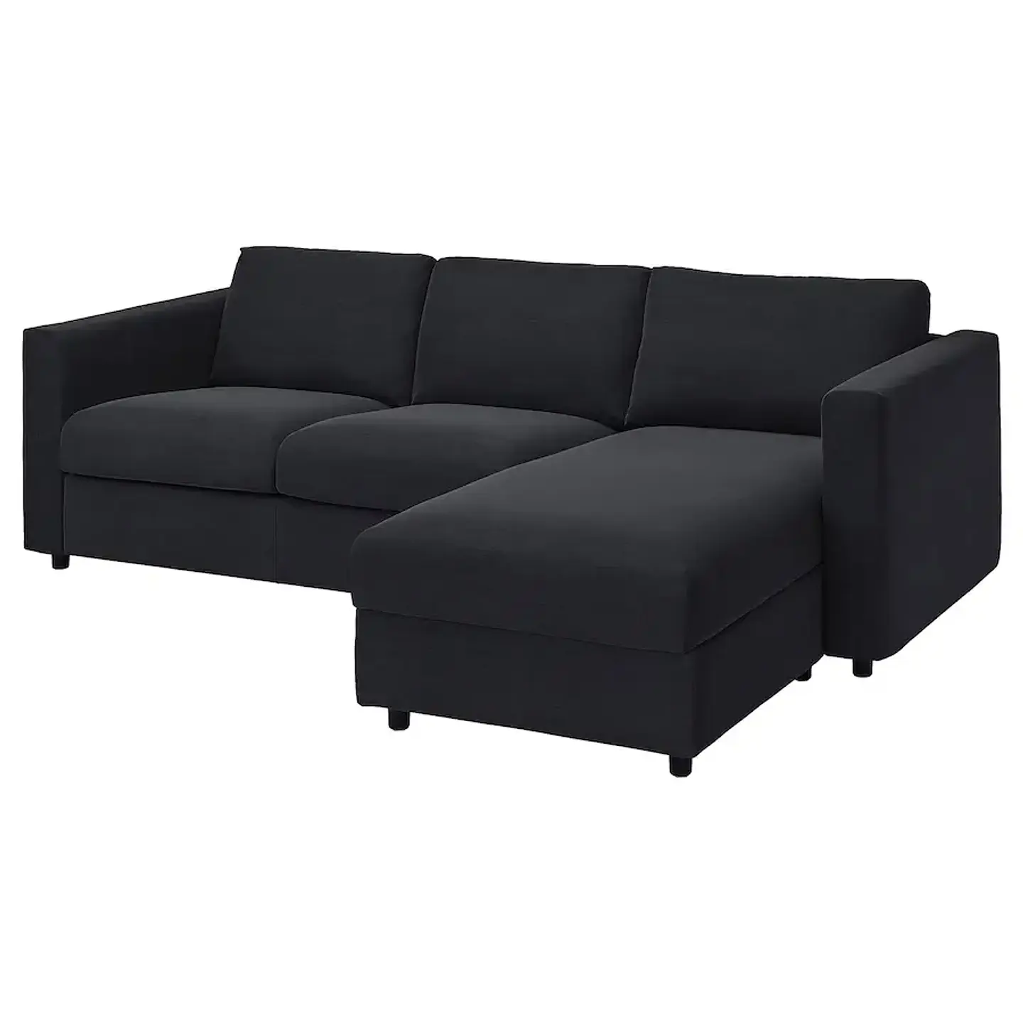 3-seater sectional sofa, Saxemara petrol VIMLE 1