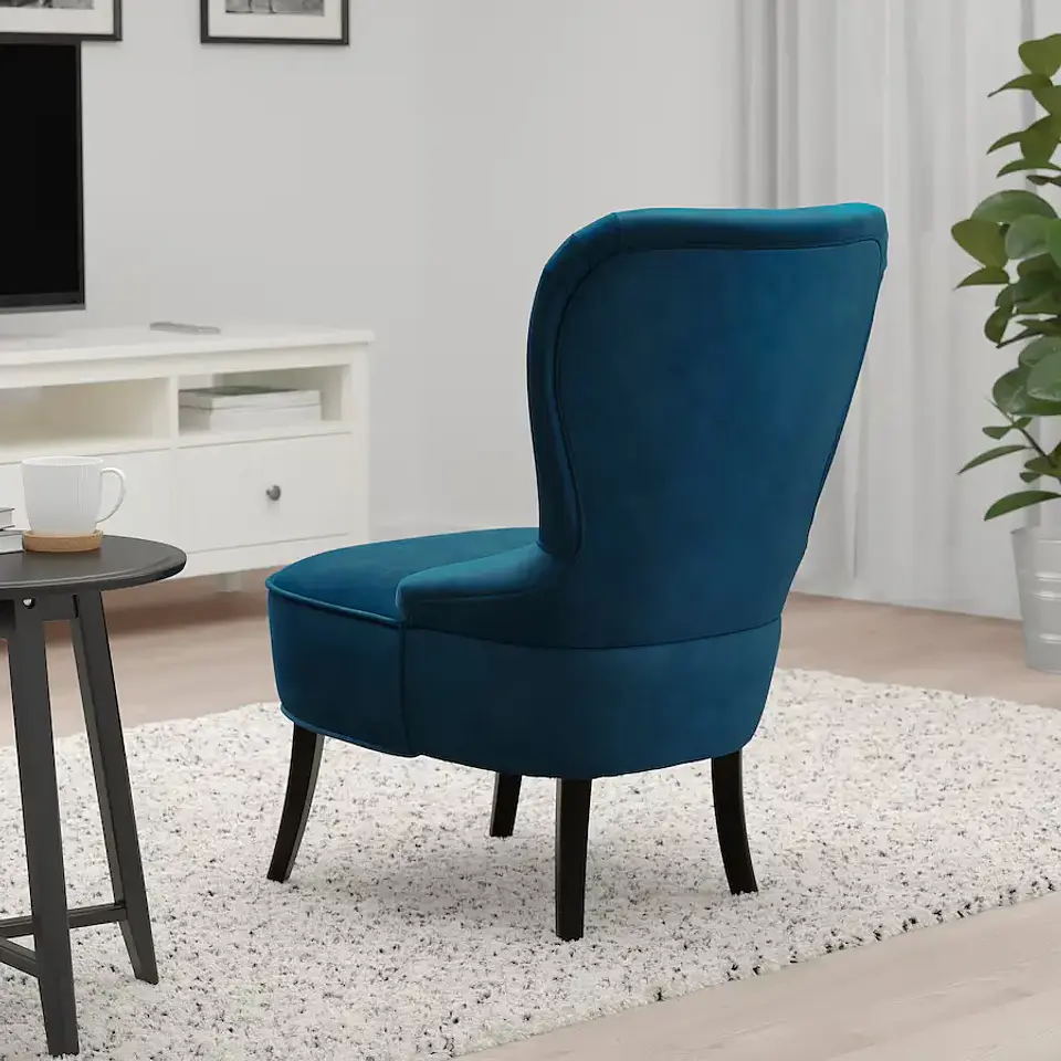 Sitial, Djuparp petrol blue REMSTA 3