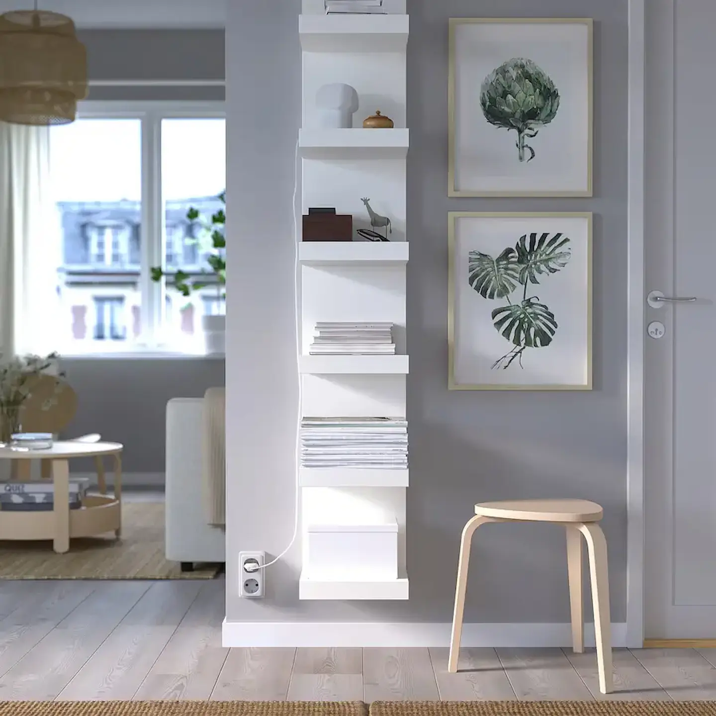 Wall shelf, white LACK 2