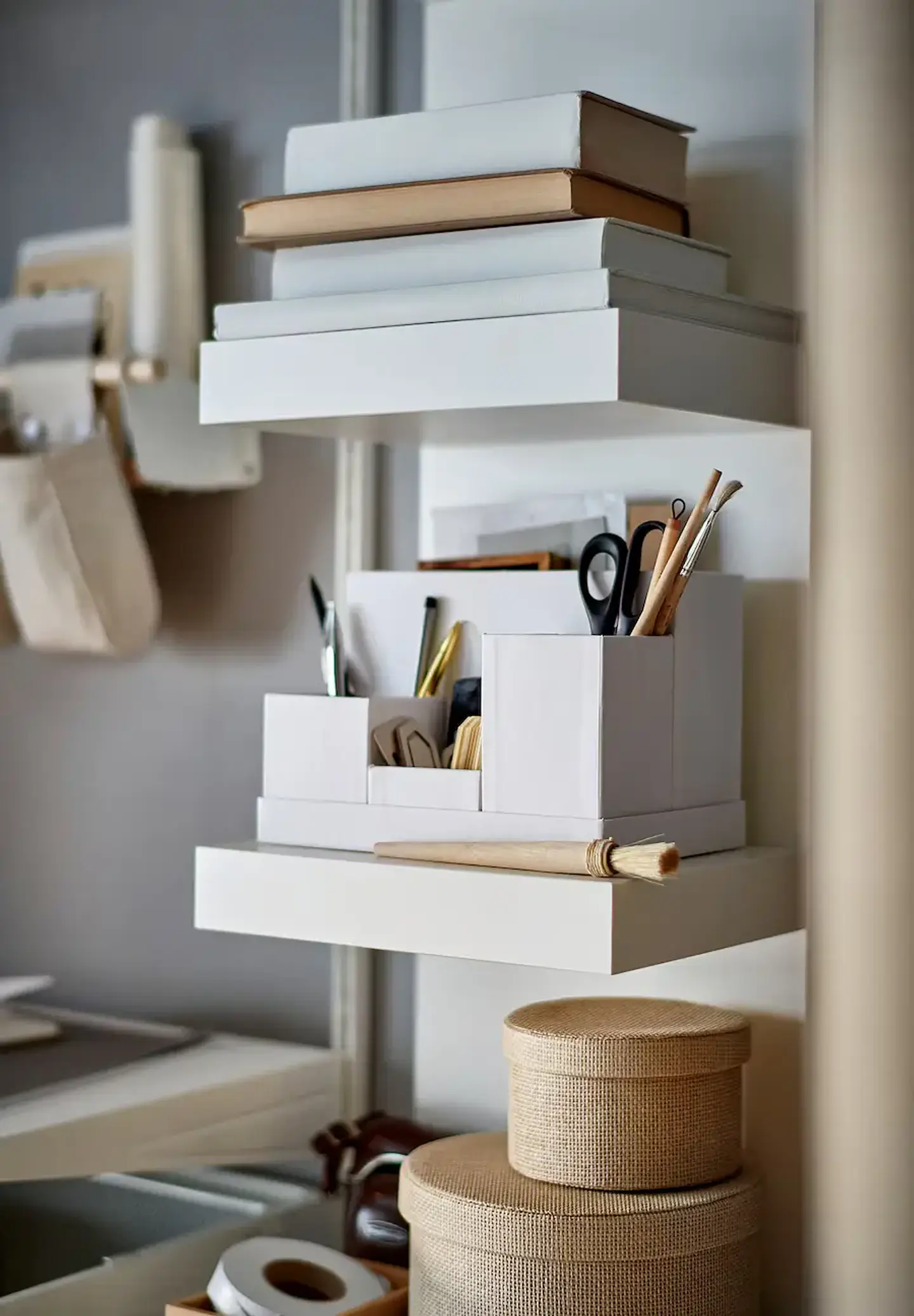 Wall shelf, white LACK 3