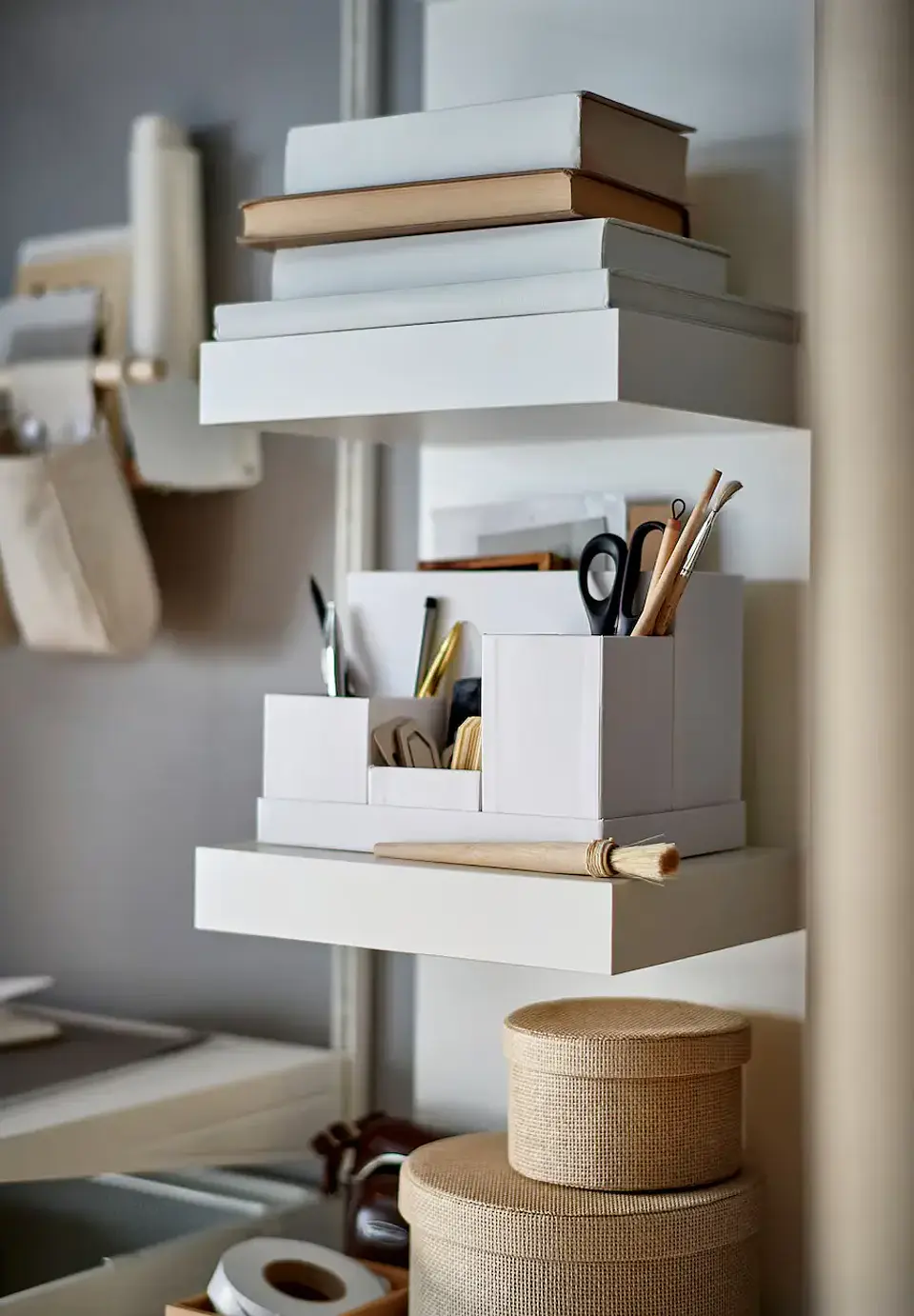 Wall shelf, white LACK 3