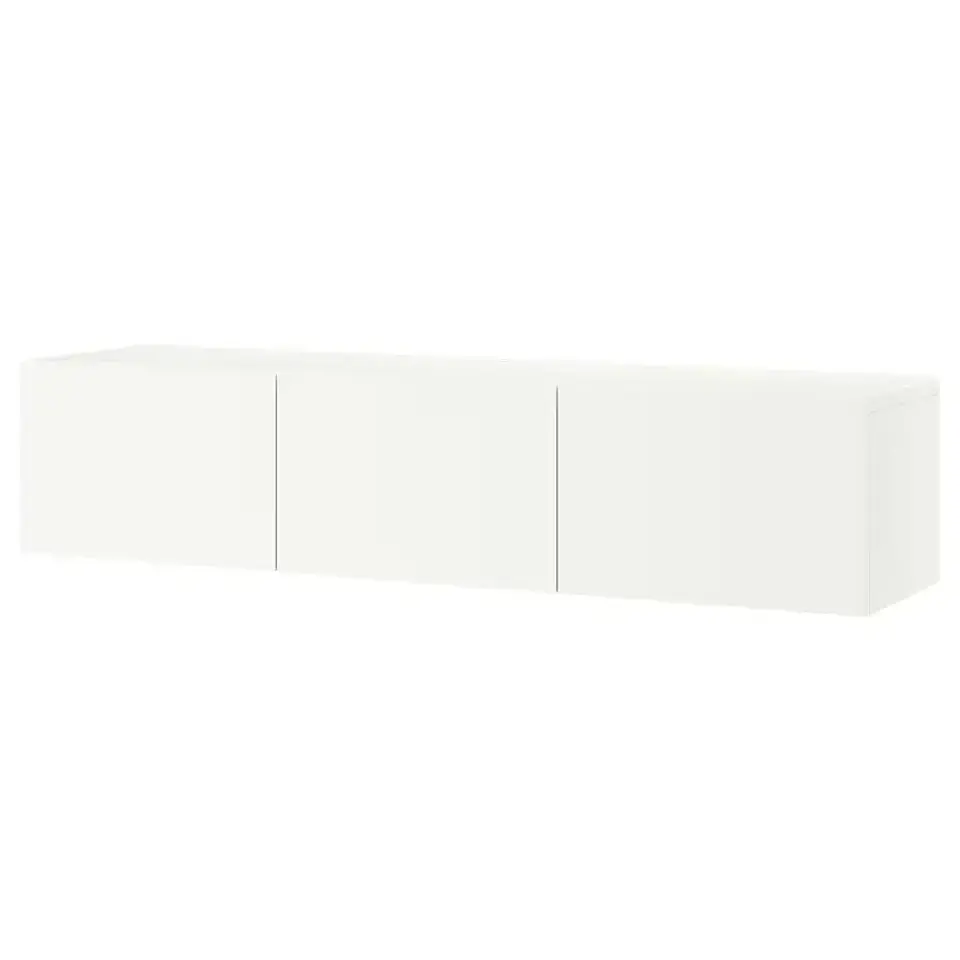 TV rack, white/Lappviken white BESTÅ 1