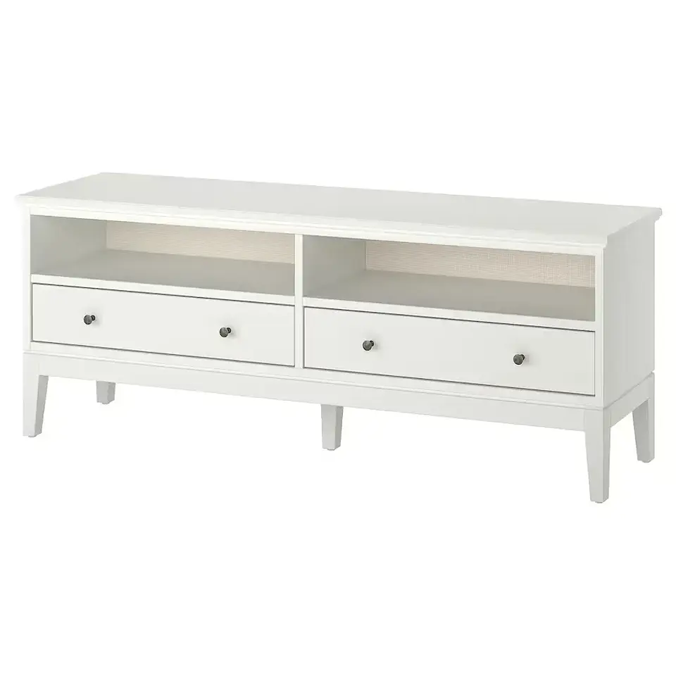 TV Rack, White IDANÄS 1