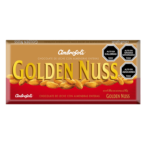 CHOCOLATE GOLDEN NUSS - 140GR