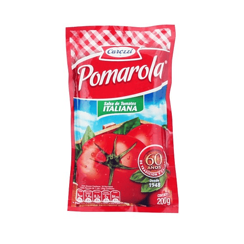 SALSA TOMATE POMAROLA - 200GR