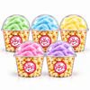Mix Vaso Algodón de Azúcar y Cabritas - 9oz