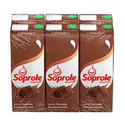 PACK LECHE CHOCOLATE - 6 UNIDADES
