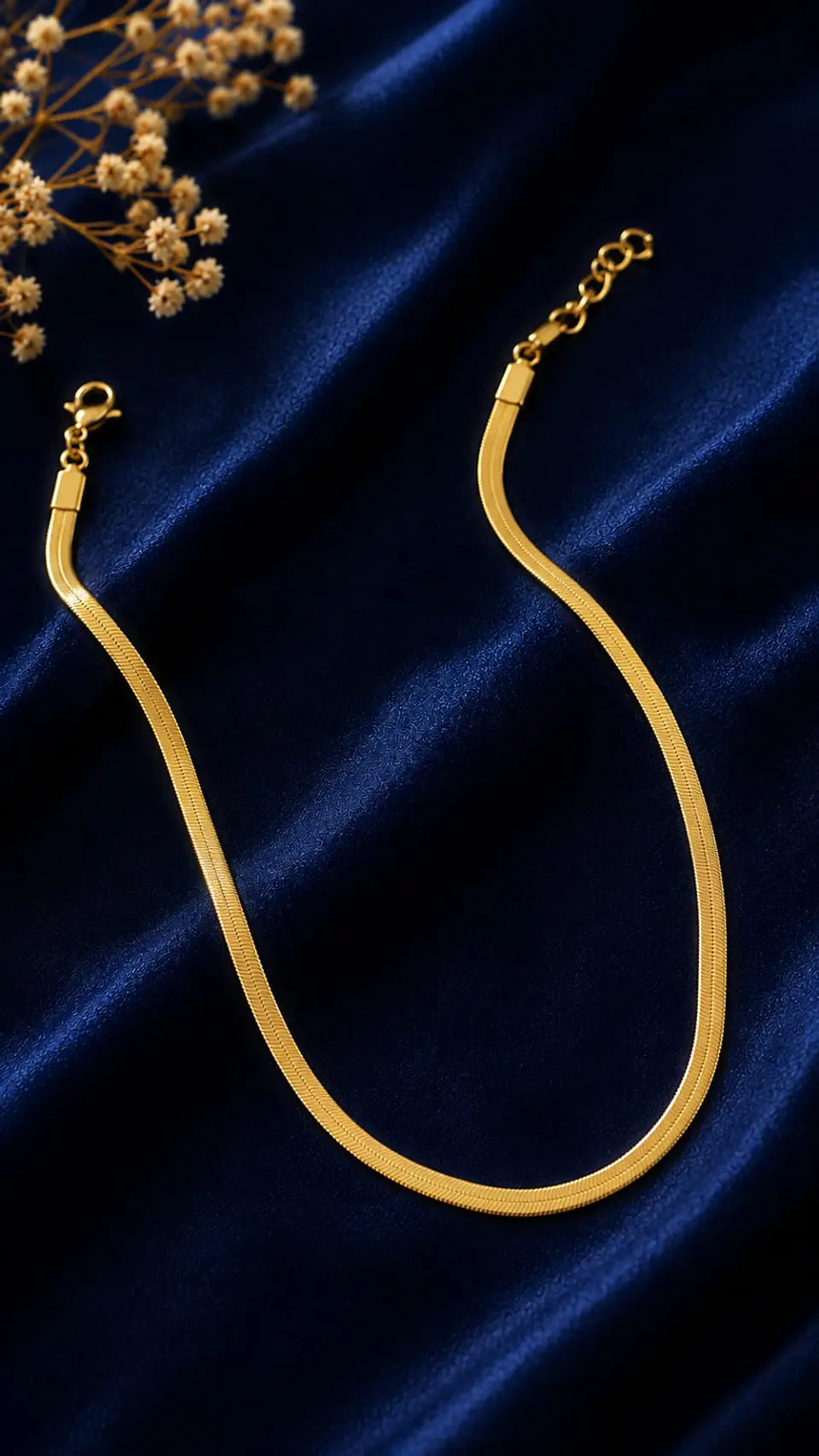 Colar choker aro maleável 4mm Banhado a ouro 1