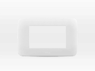PLACA 3 MÓDULOS COLOR BLANCO