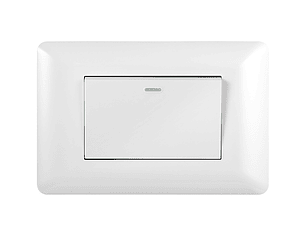 INTERRUPTOR SIMPLE 9/24 10A 250V BLANCO WANT