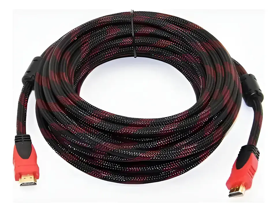 CABLE HDMI 5 METROS FULL HD BLINDADO,ENMALLADO Y REFORZADO 1