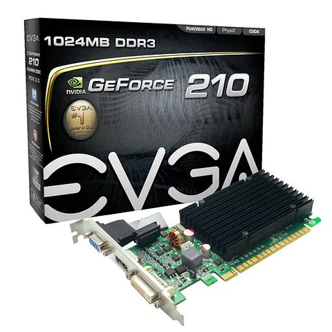 TARJETA DE VIDEO GEFORCE 210 1024MB EVGA