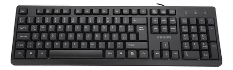 TECLADO ALÁMBRICO USB PHILIPS K234 SPK6234