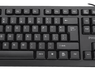 TECLADO ALÁMBRICO USB PHILIPS K234 SPK6234