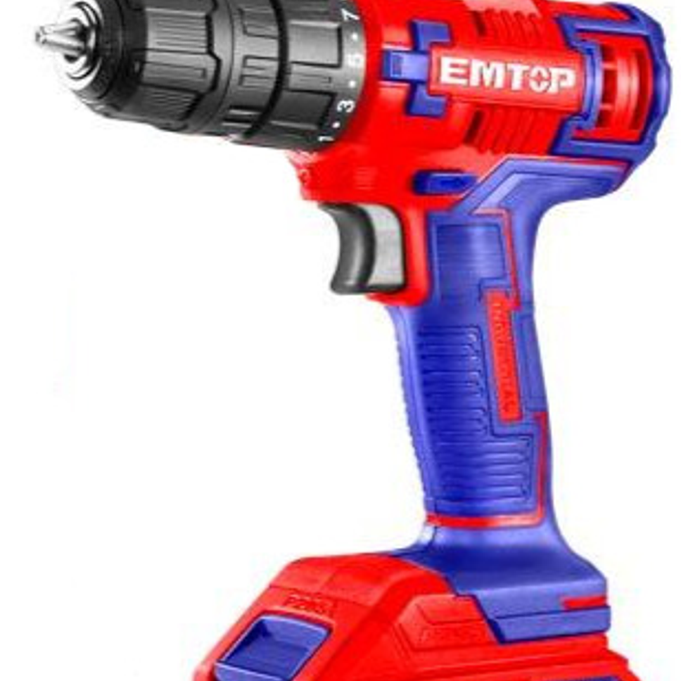 TALADRO INALAMBRICO 20V 1BAT ECDL620011 EMTOP 1