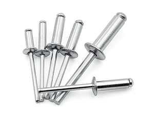 REMACHE T/POP ABIERTO ALUM. 4.8X25MM 100UN/SET UYU