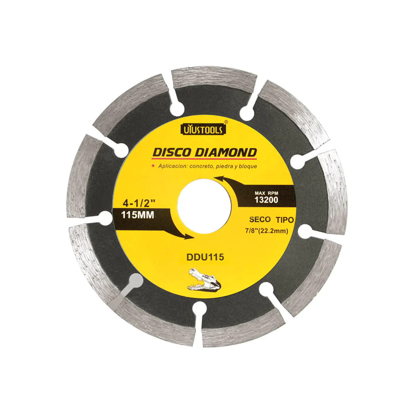 DISCO DIAMANTADO SEGMENTADO 4 1/2″ UYUSTOOLS 1