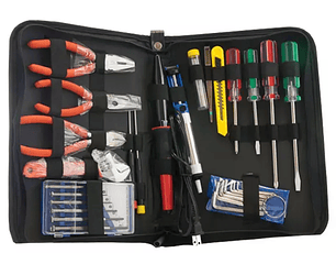 KIT HERRAMIENTAS ELECTRONICAS 29 PIEZAS