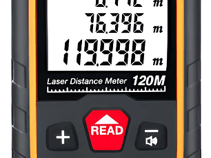 MEDIDOR DISTANCIA LÁSER 0.05 A 120M SNDWAY SW-TG120 DISTANCIÓMETRO
