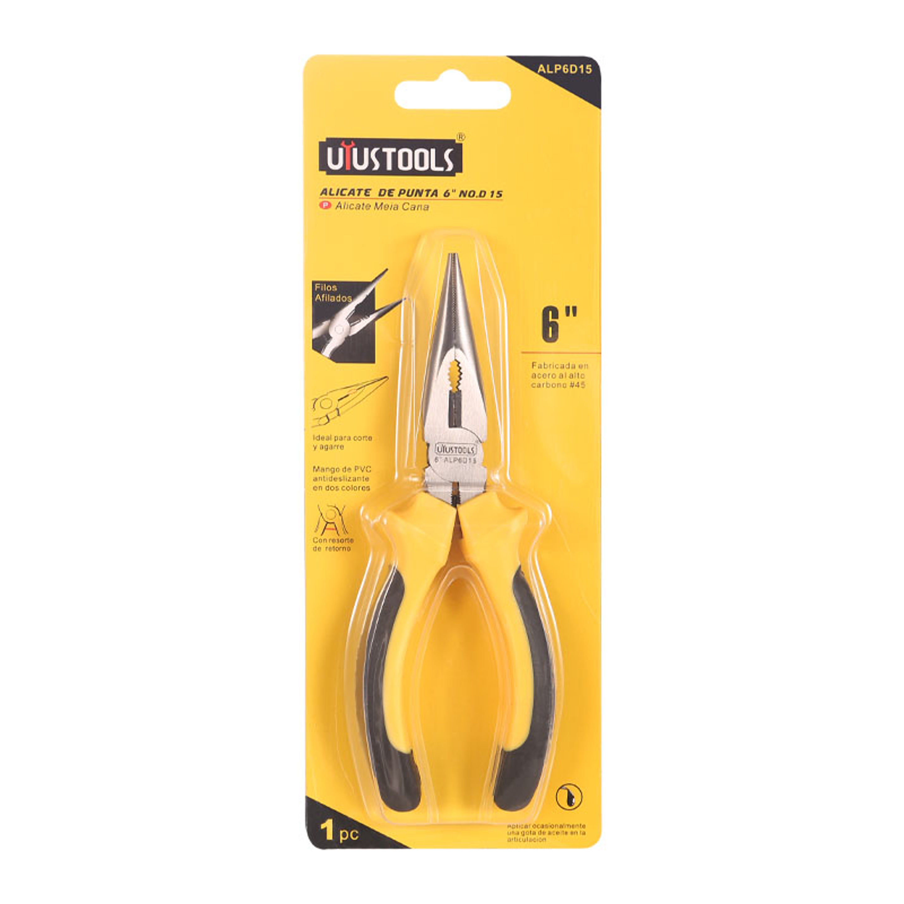 ALICATE PUNTA 6″ UYUSTOOLS 1