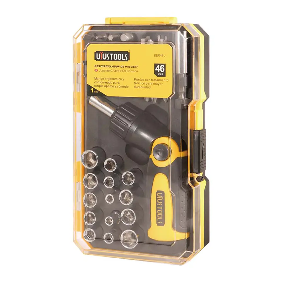 DESTORNILLADOR DE RATCHET CJ15 46PCS UYU (F) 1