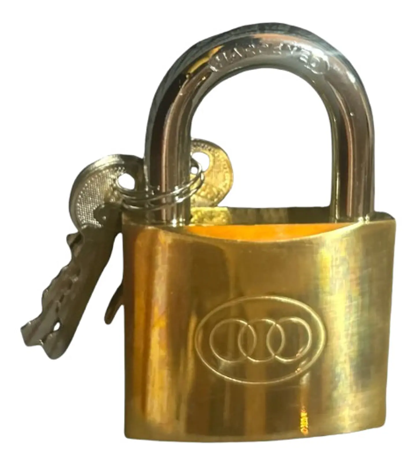 CANDADO DE SEGURIDAD 38 MM 3 LLAVES TRI-CIRCLE 1