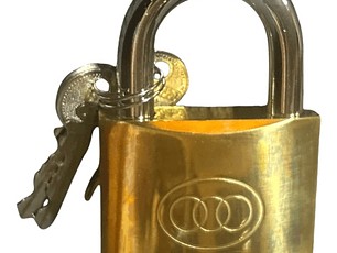 CANDADO DE SEGURIDAD 38 MM 3 LLAVES TRI-CIRCLE